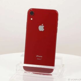 〔中古品〕 iPhoneXR 128GB プロダクトレッド MT0N2J／A SIMフリー【297】
