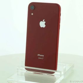 〔中古品〕 iPhoneXR 128GB プロダクトレッド NT0N2J／A SIMフリー【377】