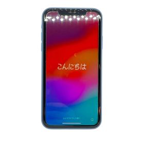 【管2511-356】中古品☆Apple iPhoneXR ブルー A2106 本体 現状渡し