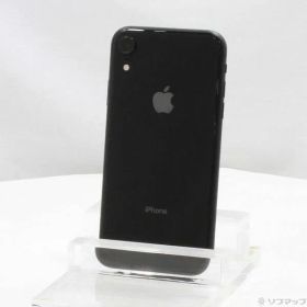 〔中古品〕 iPhoneXR 64GB ブラック MT002J／A SIMフリー【262】