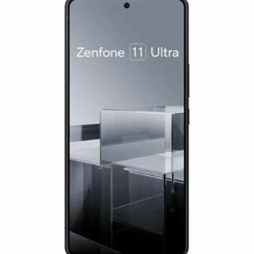 【中古】【安心保証】 Zenfone 11 Ultra ZF11U-BK12S256[256GB] SIMフリー エターナルブラック