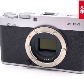 【中古】 【良品】 フジフイルム X-E4 ボディ シルバー 【ミラーレス一眼】 【6ヶ月保証】