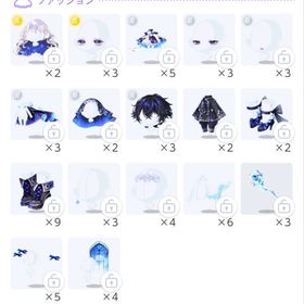 ルナミスティックホロウ F18点セット | ポケコロツイン(ポケツイ)のアイテム、RMTの販売・買取一覧