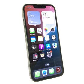中古 Apple iPhone13 128GB グリーン MNGG3J／A SIMフリー ネットワーク利用制限▲判定
