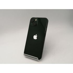 【中古】Apple au 【SIMフリー】 iPhone 13 128GB グリーン MNGG3J/A【三宮センター】保証期間１週間【ランクC】