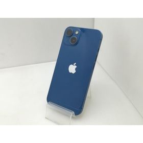【中古】Apple 国内版 【SIMフリー】 iPhone 13 256GB ブルー MLNM3J/A【大須】保証期間１ヶ月【ランクB】