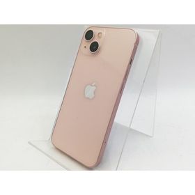【中古】Apple au 【SIMフリー】 iPhone 13 128GB ピンク MLNE3J/A【大宮東口】保証期間１ヶ月【ランクC】
