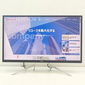 acer ET322QK 31.5インチ モニター ホワイト/ブラック 4K UHD 液晶ディスプレイ HDR対応 テレワーク 動画編集 EG18820 中古オフィス家電