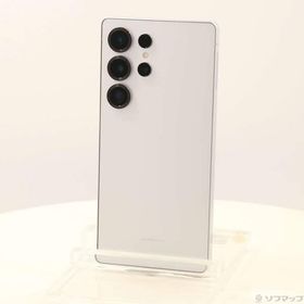 〔中古〕SAMSUNG(サムスン) Galaxy S25 Ultra 256GB チタニウムホワイトシルバー SM-S938QZSASJP SIMフリー〔344-ud〕