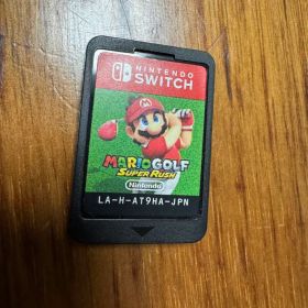 【美品】ニンテンドースイッチソフト マリオゴルフスーパーラッシュ