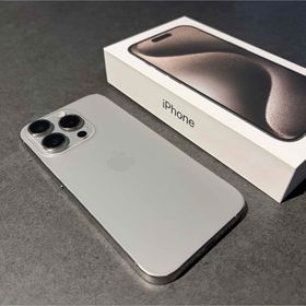 アップル(Apple)のiPhone15 Pro 128GB ナチュラルチタニウム SIMフリー(スマートフォン本体)