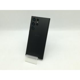 【中古】SAMSUNG docomo 【SIMフリー】 Galaxy S22 Ultra ファントムブラック 12GB 256GB SC-52C【OSU301】保証期間１ヶ月【ランクC】