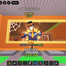 🔥最安値🔥新限定キャラGobblino Uniciclino！27.5m/s大幅値下げ⭕️ | ロブロックス(ROBLOX)のアカウントデータ、RMTの販売・買取一覧