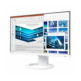 ナナオ 液晶ディスプレイ 23.8型/1920×1080/HDMI、DisplayPort、USB Type-C/ホワイト/スピーカー：あり EV2480-ZWT
