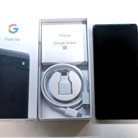 GooglePixel6a チャコール 本体 箱、付属品付き
