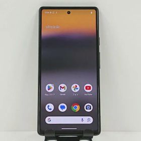 Google Pixel 6a SoftBank チャコール 送料無料 本体 c10610