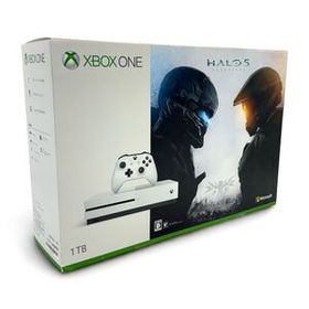 ★新品同様★ Microsoft マイクロソフト XBOX ONE S 本体 1TB HALO5 ソフト同梱版 動作確認済み