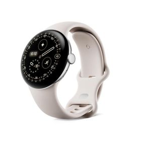 Pixel Watch 4 Wi-Fiモデル 45mm GA09308-US(Polished Silver アルミケース/Porcelain アクティブ バンド)/Google