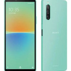 【中古】【安心保証】 Xperia 10 IV SOG07[128GB] UQモバイル ミント