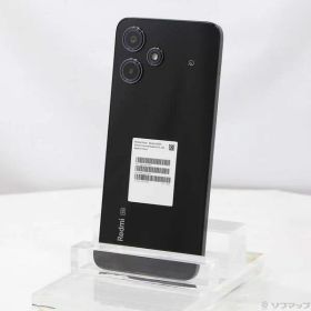 〔中古品〕 Redmi 12 5G 128GB ミッドナイトブラック XIG03 au SIMフリー【297】