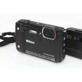 【全額返金保証】良品｜ニコン COOLPIX W300 [ブラック] CA01-R3179-2P1B