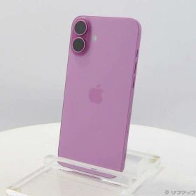 【中古】Apple(アップル) iPhone16 Plus 128GB ピンク 3N345J／A SIMフリー 【344-ud】