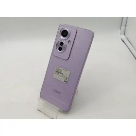【中古】Oppo 楽天モバイル 【SIMフリー】 OPPO Reno11 A コーラルパープル 8GB 128GB【OSU301】保証期間1ヶ月【ランクB】
