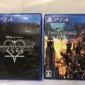 104【稼動品】 キングダム ハーツIII キングダムハーツ HD1.5+2.5リミックス PS4ソフト 2点セット 1円〜