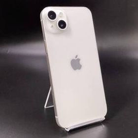 iPhone 14 Plus 128GB スターライト au 動作確認済 81%【全額返金保証】【最速発送】