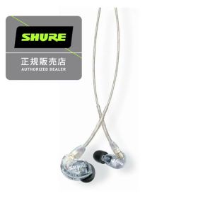 SHURE SE215-CL-A クリア カナル型イヤホン シュア 正規販売店 シングルダイナミック型MicroDriver 高遮音性 着脱式