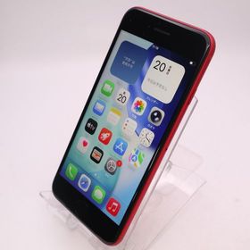 【トーカイモバイル】SIMフリー iPhoneSE2 128GB プロダクトレッド BT77%