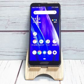 au AQUOS sense3 SHV45 ブラック 842