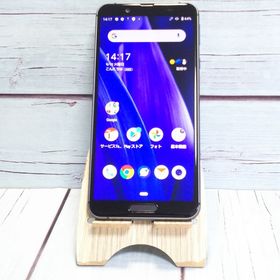 au AQUOS sense3 SHV45 ブラック 833