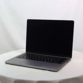 〔中古品〕 MacBook Pro 14.2-inch Late-2021 MKGP3J／A Apple M1 Pro 8コアCPU_14コアGPU 16GB SSD512GB スペースグレイ 〔15.3 Sequoia〕【305】