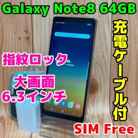 SIMフリー 本体 Galaxy Note8 SCV37 64 GB 031