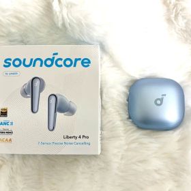 soundcore Liberty 4 Pro ワイヤレスイヤホン スカイブルー
