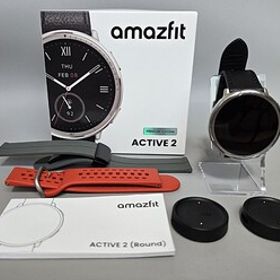 Amazfit Active 2 Premium Version スマートウォッチ プレミアムバージョン おまけシリコンストラップ 予備充電器付き