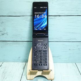 docomo SH-02L AQUOS SHARP ケータイ ブラック 763