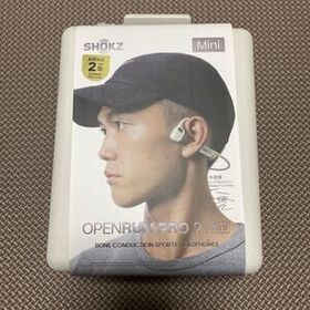 2年保証付き 新品未使用 ショックス 骨伝導イヤホン IP55 最大12時間 USB-C OpenRun Pro2 Mini 大迫傑モデル