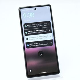 【液晶美品】Softbank SIMフリー Google Pixel6a 128GB チョーク