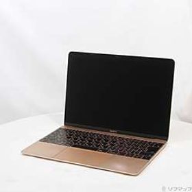 MacBook 12-inch Mid-2017 MRQN2J／A Core_m3 1.2GHz 8GB SSD256GB ゴールド 〔10.15 Catalina〕 ［グラフィック：Intel HD