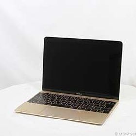 MacBook 12-inch Mid-2017 MNYK2J／A Core_m3 1.2GHz 8GB SSD256GB ゴールド 〔10.15 Catalina〕 ［グラフィック：Intel HD