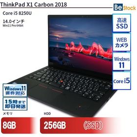中古 ノートパソコン Lenovo レノボ ThinkPad X1 Carbon 2018 20KH004UJP Core i5 メモリ：8GB 6ヶ月保証