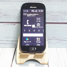 docomo F-03K black らくらくスマートフォン me 750