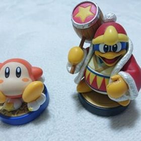 送料込 amiibo 星のカービィ ワドルディ デデデ大王 2個セット アミーボ Switch2 カービィのエアライダー 任天堂
