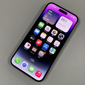 iPhone 14 Pro MAX 128GB ディープパープル SIMロック解除済
