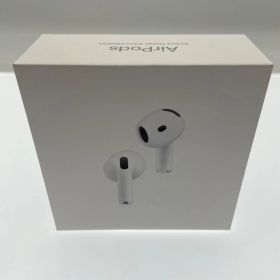 未開封 AirPods 4 エアポッツ MXP93J/A アクティブノイズキャンセリング機能搭載 シリアル登録済み イヤホン （ME55-2845）