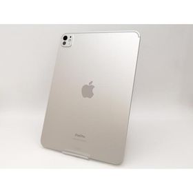 【中古】Apple 【Wi-Fi】 11インチ iPad Pro（M4/2024） 256GB シルバー 標準ガラス MVV93J/A【ECセンター】保証期間１ヶ月【ランクA】
