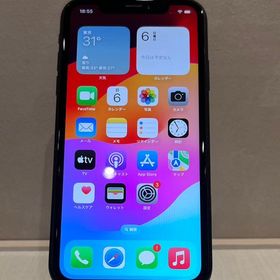 【修理店整備済】iPhone XR 64GB ブラック SIMロック解除済