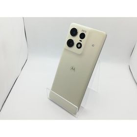 【中古】MOTOROLA SoftBank 【SIMフリー】 motorola edge 50s pro バニラクリーム 8GB 256GB A402MO【熊本】保証期間１ヶ月【ランクB】